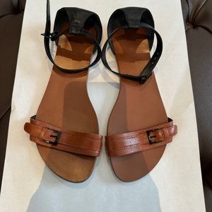 Minelli Leather Sandals